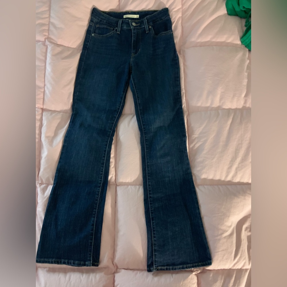 levi’s 725 high rise bootcut jeans, womens size 26